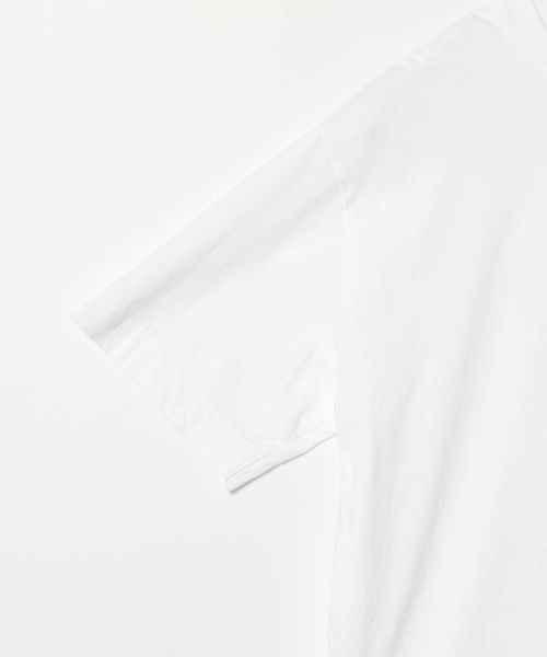 homspun(ホームスパン)の「homspun / ショートスリーブ Tシャツ <MEN>(Tシャツ/カットソー・メンズ・ホワイト/チャコールグレー/ブラック・SMALL)」の10枚目の写真
