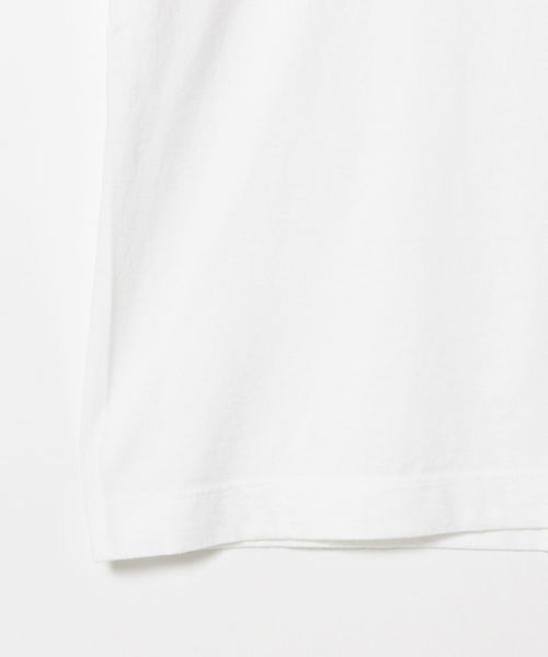 homspun(ホームスパン)の「homspun / ショートスリーブ Tシャツ <MEN>(Tシャツ/カットソー・メンズ・ホワイト/チャコールグレー/ブラック・SMALL)」の9枚目の写真