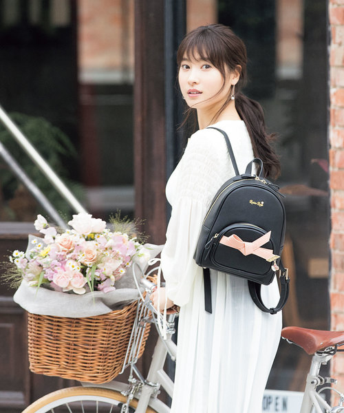 【Rubin Rosa】 ルビンローザ ジュエルリボン リュック RR1206 【Rubin Rosa】 ルビンローザ ジュエルリボン リュック RR1206