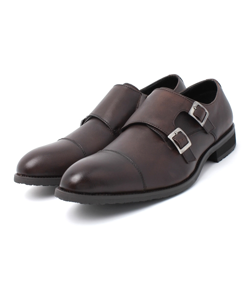 【セール】SARABANDE / ダブルモンクストレートチップシューズ (8722)（ドレスシューズ）｜SARABANDE（サラバンド）