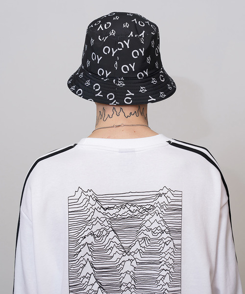 OY（オーワイ）の「総柄ロゴバケットハット（ハット・メンズ・ブラック・FREE）」の8枚目の写真