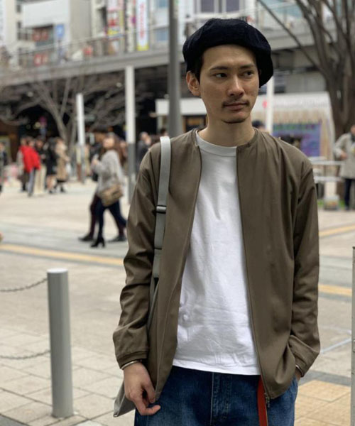 ADAM ET ROPE'(アダムエロペ)の「【PREFERE】 URBANIZED JACKET(ブルゾン・メンズ・ブラック/ベージュ/ネイビー・S/M/L)」の12枚目の写真