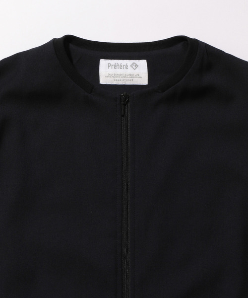 ADAM ET ROPE'(アダムエロペ)の「【PREFERE】 URBANIZED JACKET(ブルゾン・メンズ・ブラック/ベージュ/ネイビー・S/M/L)」の14枚目の写真