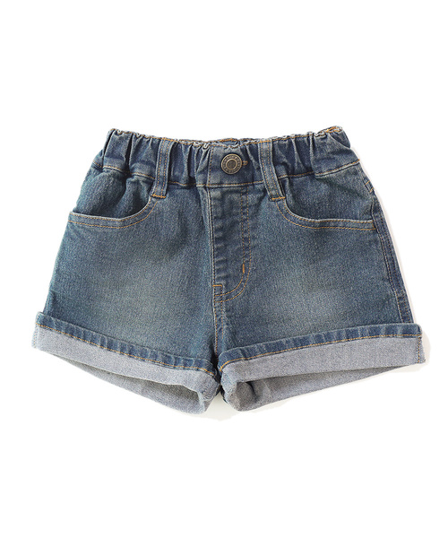 devirock(デビロック)の「デニムショートパンツ(デニムパンツ・キッズ・ネイビー/サックスブルー/ブルー系その他・110cm/100cm/120cm/130cm/140cm/150cm/160cm)」の19枚目の写真