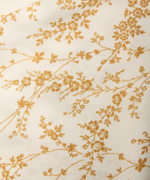 LOWRYS FARM（ローリーズファーム）の「ハナガラマエボタンワンピース　837143（ワンピース・レディース・オフホワイト/ブラック/ライトグレー/ブラウン・FREE）」の6枚目の写真