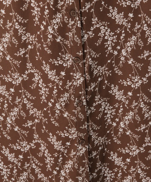 LOWRYS FARM（ローリーズファーム）の「ハナガラマエボタンワンピース　837143（ワンピース・レディース・オフホワイト/ブラック/ライトグレー/ブラウン・FREE）」の17枚目の写真