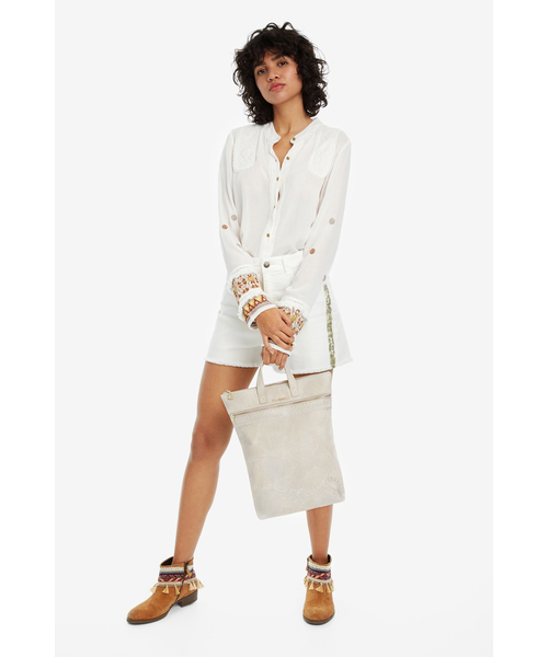Desigual（デシグアル）の「バックパック（バックパック/リュック・レディース・ブラウン/ホワイト/レッド・FREE）」の7枚目の写真