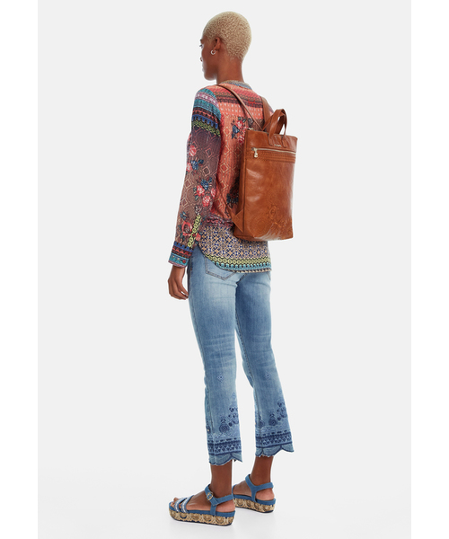 Desigual（デシグアル）の「バックパック（バックパック/リュック・レディース・ブラウン/ホワイト/レッド・FREE）」の12枚目の写真