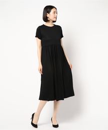 【抗菌防臭】洗えるCOOLFIBERロングワンピース