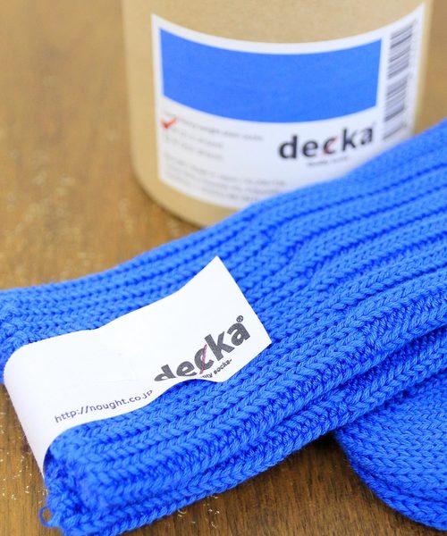 And A(アンドエー)の「decka quality socks デカ クォリティソックス / Cased heavy weight plain socks ケースドヘビーウェイトプレーンソックス / de-01-W(ソックス/靴下・レディース・ホワイト/ブラック/ネイビー/ブラウン/レッド/サックスブルー/ピンク/シルバー/イエロー/オレンジ/ブルー/グリーン/ブルーグリーン/ベビーピンク/ストーン/オリーブ/ベージュ・FREE)」の10枚目の写真