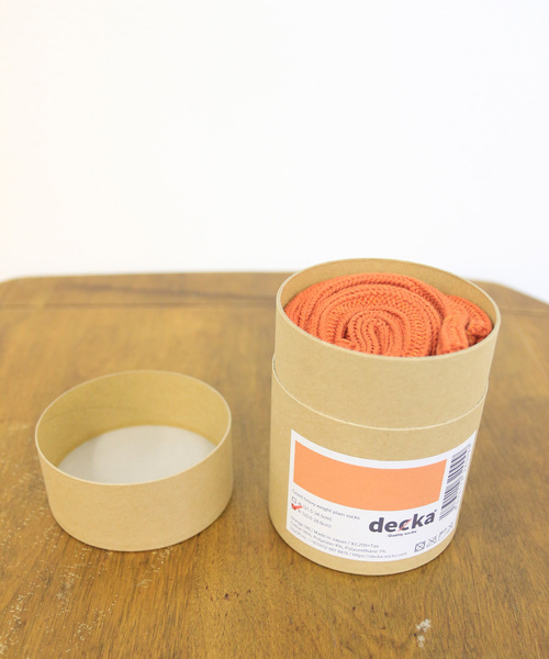 And A(アンドエー)の「decka quality socks デカ クォリティソックス / Cased heavy weight plain socks ケースドヘビーウェイトプレーンソックス / de-01-W(ソックス/靴下・レディース・ホワイト/ブラック/ネイビー/ブラウン/レッド/サックスブルー/ピンク/シルバー/イエロー/オレンジ/ブルー/グリーン/ブルーグリーン/ベビーピンク/ストーン/オリーブ/ベージュ・FREE)」の19枚目の写真