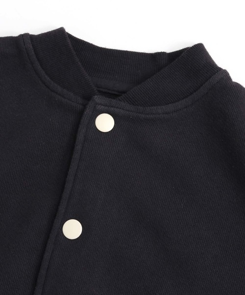 MAKE YOUR DAY（メイクユアデイ）の「スタジャン風 カーデガン■80～140cm（カーディガン/ボレロ・キッズ・ブラック/ブラウン/グリーン・90/100/110/120/80/130/140）」の7枚目の写真