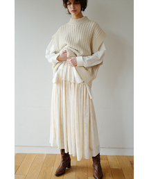 CLANE | SEE-THROUGH FLOWER GATHER SKIRT(スカート)