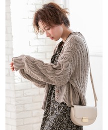 fifth | 型押しフラップショルダーバッグ(ショルダーバッグ)