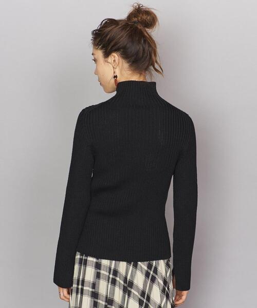 BEAUTY&YOUTH UNITED ARROWS(ビューティーアンドユースユナイテッドアローズ)の「BY リブタートルネックニットプルオーバー -ウォッシャブル-о(ニット/セーター・レディース・オフホワイト/ダークグリーン/ブラック/パープル・FREE)」の20枚目の写真
