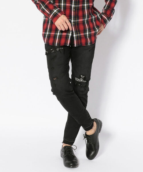 Surt サート バンダナデニム デニムパンツ Surt サート のファッション通販 Zozotown