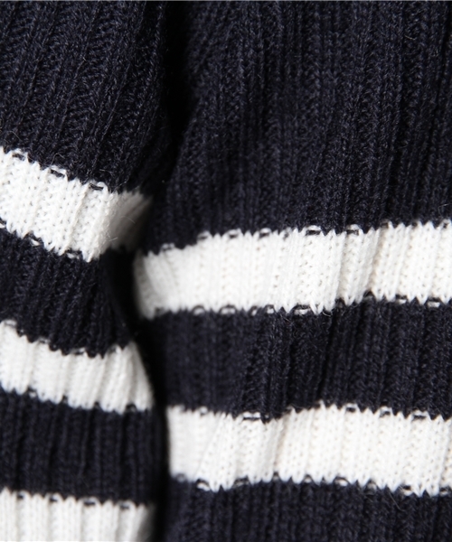 WEGO(ウィゴー)の「WEGO/襟付きニット(Tシャツ/カットソー・レディース・ブラック系その他/ダークグリーン/ブルー系その他/マスタード/ワイン/オフホワイト/ブラック/杢グレー/グリーン系その他/サックスブルー/ライトパープル・FREE)」の15枚目の写真