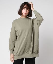 UNDERWRAPS / アンダーラップス　裏起毛切り替えBIGシルエット トレーナー (M3)