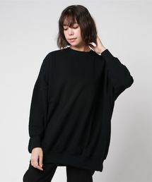 UNDERWRAPS / アンダーラップス 裏起毛切り替えBIGシルエット トレーナー (M3)