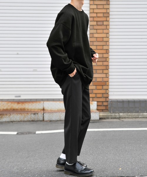 kutir(クティール)の「裏起毛レトロカー刺繍スウェット(スウェット・メンズ・ブラック/ベージュ/ネイビー・MEDIUM/LARGE)」の5枚目の写真