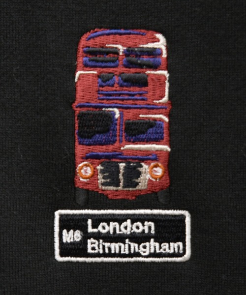 kutir(クティール)の「裏起毛レトロカー刺繍スウェット(スウェット・メンズ・ブラック/ベージュ/ネイビー・MEDIUM/LARGE)」の9枚目の写真