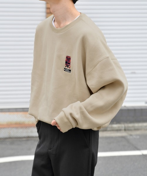 kutir(クティール)の「裏起毛レトロカー刺繍スウェット(スウェット・メンズ・ブラック/ベージュ/ネイビー・MEDIUM/LARGE)」の15枚目の写真