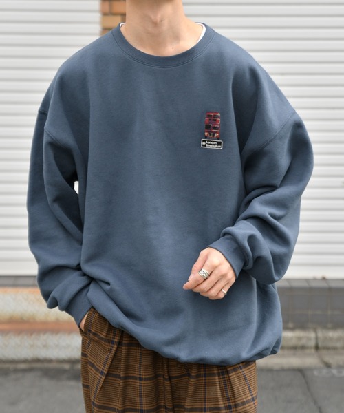 kutir(クティール)の「裏起毛レトロカー刺繍スウェット(スウェット・メンズ・ブラック/ベージュ/ネイビー・MEDIUM/LARGE)」の21枚目の写真