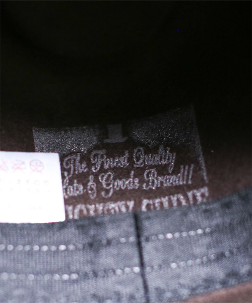 NANO universe（ナノユニバース）の「Mighty Shine(マイティ シャイン)/ 別注ミドルブリムハット（ハット・メンズ・ブラック/グレー/ブラウン・58）」の12枚目の写真