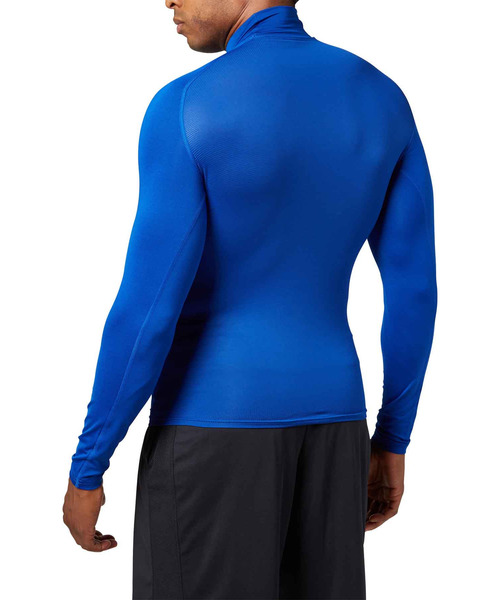 UNDER ARMOUR（アンダーアーマー）の「UAヒートギアアーマー コンプレッション ロングスリーブ モック シャツ（ベースボール/メンズ）（Tシャツ/カットソー・メンズ・ブラック/ブルー/ネイビー/ホワイト/レッド・XL/MD/SM/XXL/LG/3XL）」の10枚目の写真