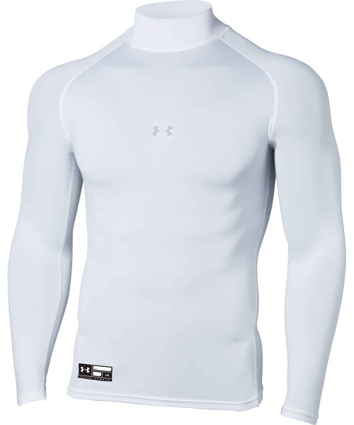 UNDER ARMOUR（アンダーアーマー）の「UAヒートギアアーマー コンプレッション ロングスリーブ モック シャツ（ベースボール/メンズ）（Tシャツ/カットソー・メンズ・ブラック/ブルー/ネイビー/ホワイト/レッド・XL/MD/SM/XXL/LG/3XL）」の17枚目の写真