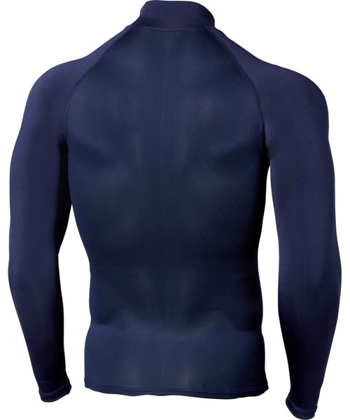 UNDER ARMOUR（アンダーアーマー）の「UAヒートギアアーマー コンプレッション ロングスリーブ モック シャツ（ベースボール/メンズ）（Tシャツ/カットソー・メンズ・ブラック/ブルー/ネイビー/ホワイト/レッド・XL/MD/SM/XXL/LG/3XL）」の18枚目の写真