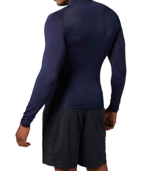 UNDER ARMOUR（アンダーアーマー）の「UAヒートギアアーマー コンプレッション ロングスリーブ モック シャツ（ベースボール/メンズ）（Tシャツ/カットソー・メンズ・ブラック/ブルー/ネイビー/ホワイト/レッド・XL/MD/SM/XXL/LG/3XL）」の13枚目の写真