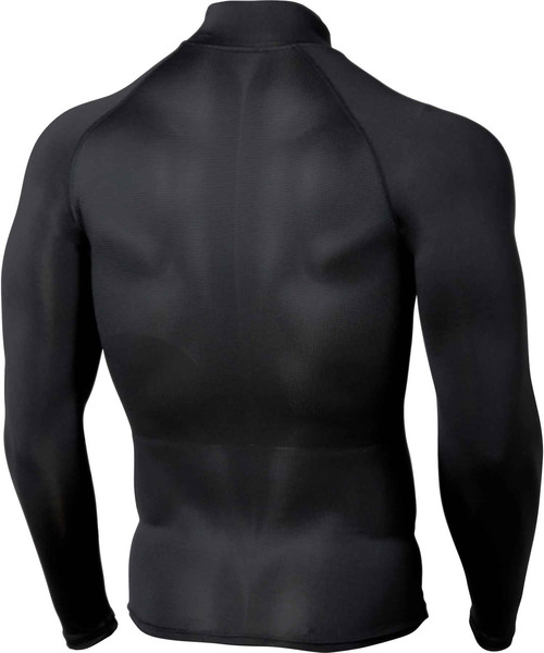 UNDER ARMOUR（アンダーアーマー）の「UAヒートギアアーマー コンプレッション ロングスリーブ モック シャツ（ベースボール/メンズ）（Tシャツ/カットソー・メンズ・ブラック/ブルー/ネイビー/ホワイト/レッド・XL/MD/SM/XXL/LG/3XL）」の21枚目の写真