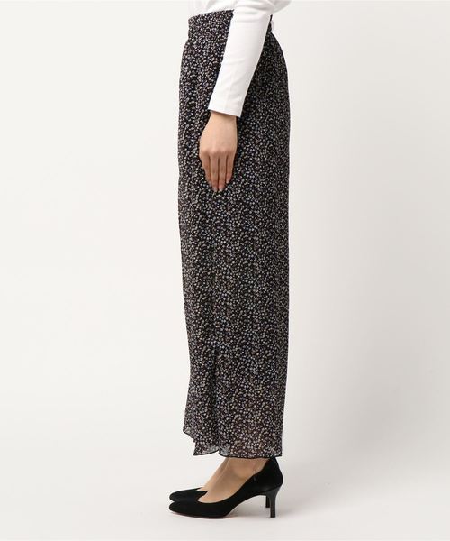 LOWRYS FARM（ローリーズファーム）の「シフォンプリーツガラパンツ　877373（その他パンツ・レディース・ブラック/アイボリー/ブラック系その他・FREE）」の8枚目の写真