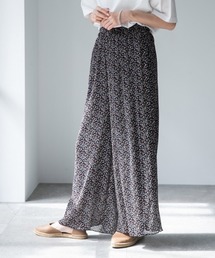 LOWRYS FARM | シフォンプリーツガラパンツ　877373(その他パンツ)