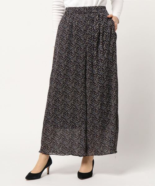 LOWRYS FARM（ローリーズファーム）の「シフォンプリーツガラパンツ　877373（その他パンツ・レディース・ブラック/アイボリー/ブラック系その他・FREE）」の20枚目の写真