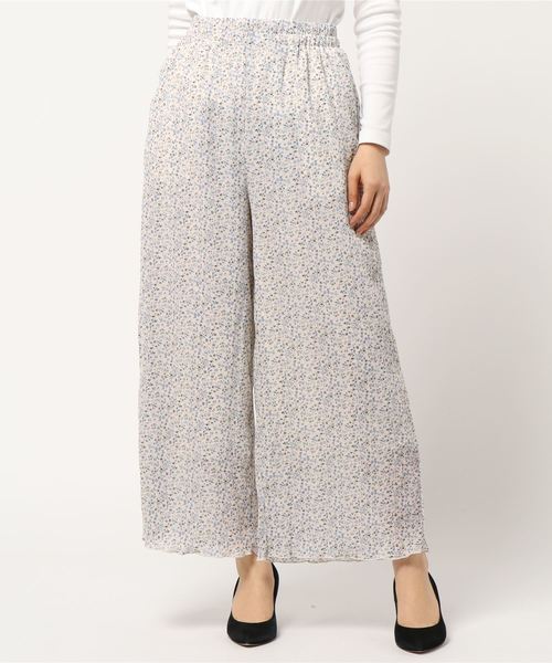 LOWRYS FARM（ローリーズファーム）の「シフォンプリーツガラパンツ　877373（その他パンツ・レディース・ブラック/アイボリー/ブラック系その他・FREE）」の21枚目の写真