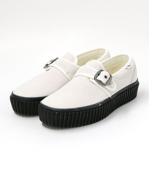 VANS（バンズ）の「★★[ヴァンズ]VANS STYL47CREEPER SC スリッポン（スリッポン・レディース・ブラック/オフホワイト・6(24)/5h(23.5)/5(23)/6h(24.5)）」の6枚目の写真