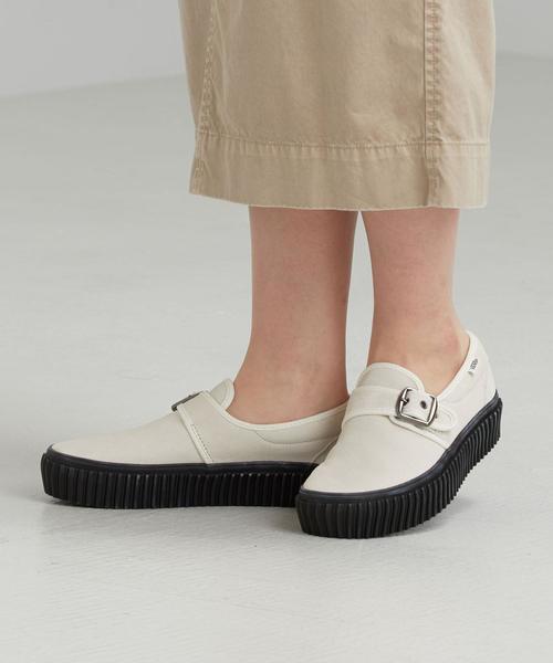 VANS（バンズ）の「★★[ヴァンズ]VANS STYL47CREEPER SC スリッポン（スリッポン・レディース・ブラック/オフホワイト・6(24)/5h(23.5)/5(23)/6h(24.5)）」の9枚目の写真