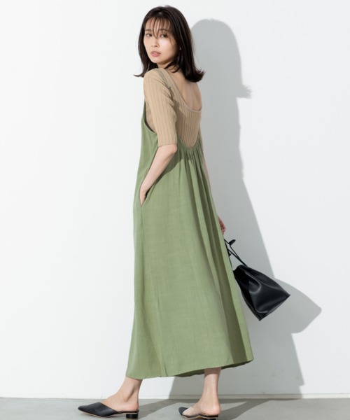 バックオープンキャミワンピース - www.gigascope.net