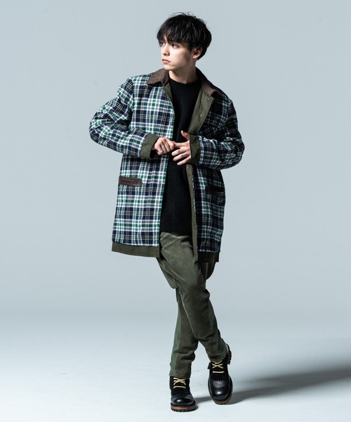 glamb グラム　Reversible hunting coat glamb グラムReversible hunting coat