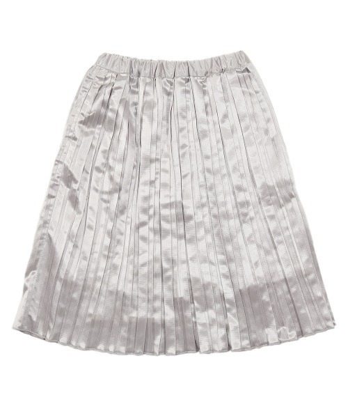 devirock（デビロック）の「サテンプリーツスカート（スカート・キッズ・シルバー/グリーン系その他/ピンク・100cm/110cm/120cm/130cm/140cm/150cm/160cm）」の12枚目の写真