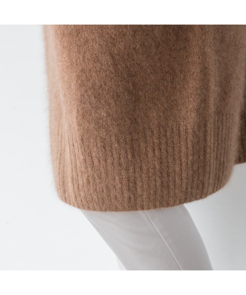 LOUNGEDRESS（ラウンジドレス）の「ラクーン100ニットガウン（カーディガン/ボレロ・レディース・ブラウン/ピンク/アイボリー/ミント・FREE）」の16枚目の写真