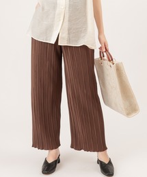 natural couture | らくちんおしゃれプリーツパンツ(その他パンツ)