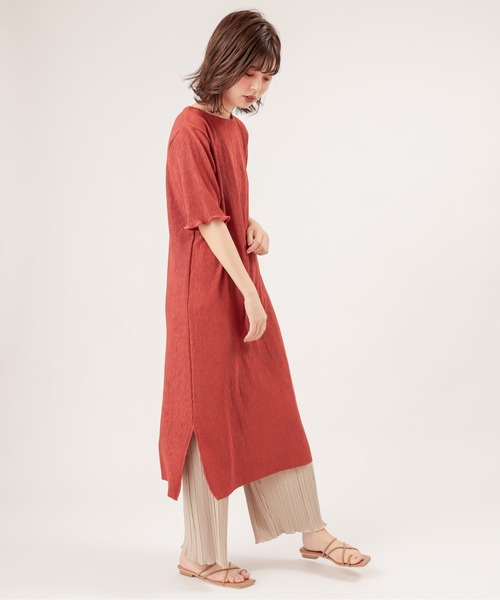 natural couture（ナチュラルクチュール）の「らくちんおしゃれプリーツパンツ（その他パンツ・レディース・ブラウン/カーキ/モカ/ライトベージュ・FREE）」の15枚目の写真