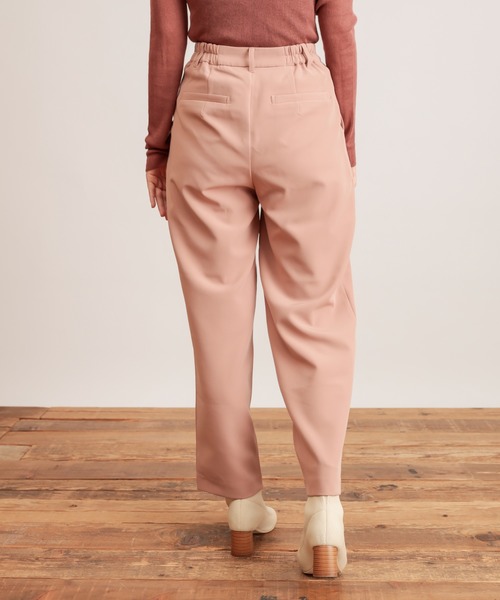 natural couture(ナチュラルクチュール)の「美シルエットスラックスパンツMサイズ(スラックス・レディース・ブラウン/ピンク/グリーン/アイボリー・MEDIUM)」の19枚目の写真