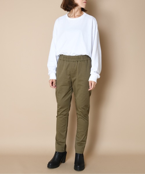 SUPERTHANKS(スーパーサンクス)の「ツイルスキニーパンツ■セットアップ対応■(ユニセックス)(その他パンツ・メンズ・ブラック/ベージュ/グレー/オリーブ・S/M/L)」の19枚目の写真