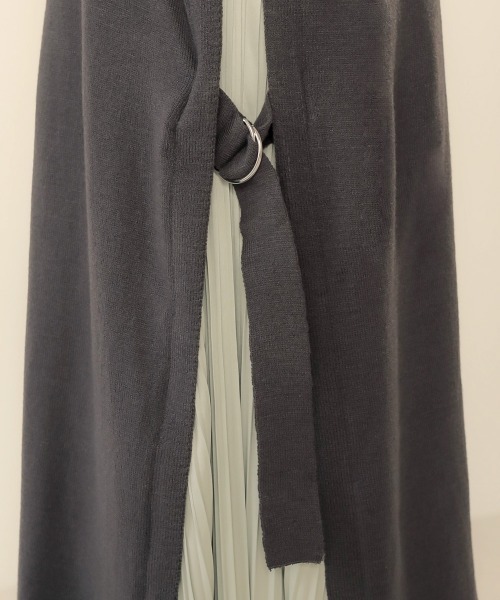 Bab（バブ）の「サイドプリーツワンピース（ワンピース・レディース・チャコールグレー/ブラック/モカ/A/B・FREE）」の22枚目の写真