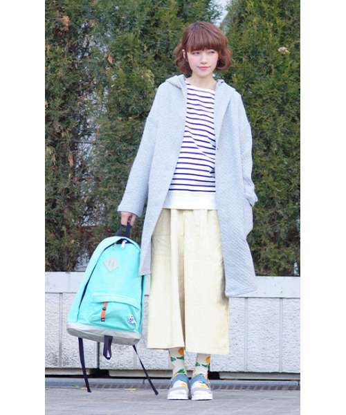 zootie(ズーティー)の「ジェネラル チノ ワイドガウチョパンツ(チノパンツ・レディース・オフホワイト/サンドベージュ/オリーブ/キャメル/ネイビー・3L/L/M/LL)」の11枚目の写真