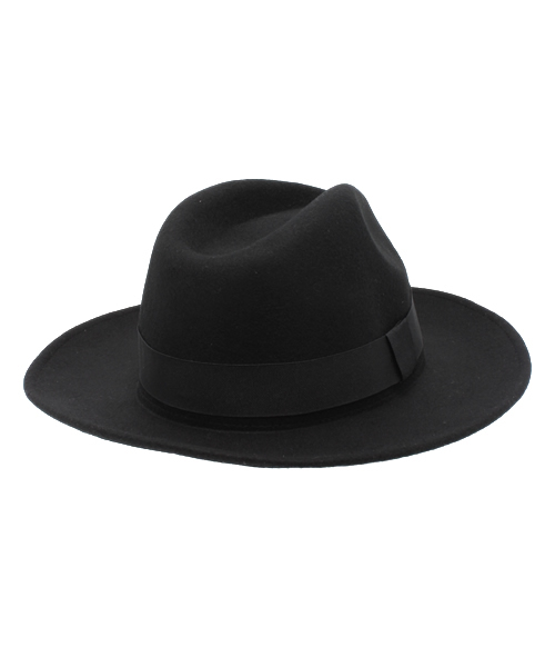 WEGO（ウィゴー）の「WEGO/ベーシックツバ広ハット（ハット・レディース・ブラック・FREE）」の4枚目の写真